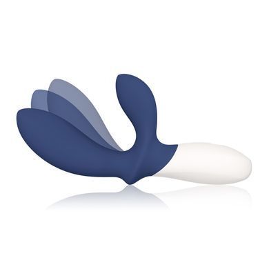 Масажер простати LELO Loki Wave 2 Base Blue, 2 мотори, манливий рух + вібрація SX2321 фото