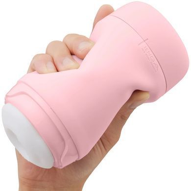 Мастурбатор TENGA PUFFY Strawberry Pink, ультрам&rsquo;який матеріал, багаторазовий, наскрізний SX1329 фото