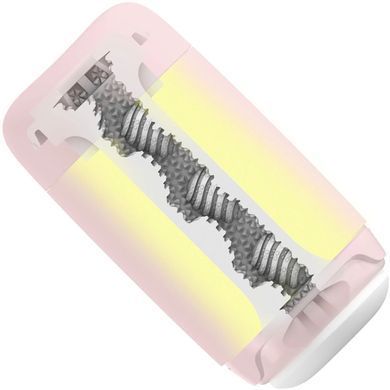 Мастурбатор TENGA PUFFY Strawberry Pink, ультрам&rsquo;який матеріал, багаторазовий, наскрізний SX1329 фото