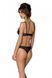 Еротичне боді Passion MARINA BODY, L/XL, black, з відкритими чашками SO9717 фото 2