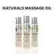 Масажна олія System JO &ndash; Naturals Massage Oil &ndash; Coconut & Lime з натуральними ефірними оліями (120 м SO6164 фото 5