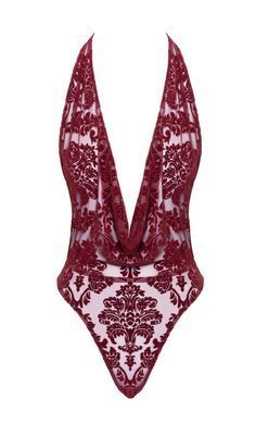 Боді Noir Handmade F386 Kink Royal cascade bodysuit M SX4169 фото