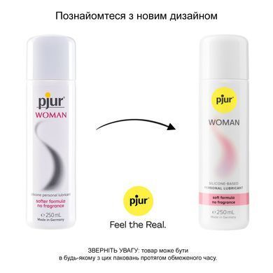 Змазка на силіконовій основі pjur Woman 250 мл, без ароматизаторів та консервантів спеціально для не PJ11670 фото