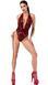 Боді Noir Handmade F386 Kink Royal cascade bodysuit M SX4169 фото 4