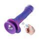 Фалоімітатор 8.2&Prime; з вібрацією для секс-машин Hismith Purple Silicone Dildo with Vibe, знімний конект SO6212 фото 1