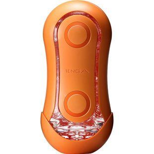Мастурбатор Tenga Flip Orb &mdash; Sunset Orange, з можливістю зміни тиску та стимулювальними кульками всередині SX1331 фото