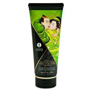 Їстівний масажний крем Shunga Kissable Massage Cream &ndash; Pear & Exotic Green Tea (200 мл) SO2508 фото