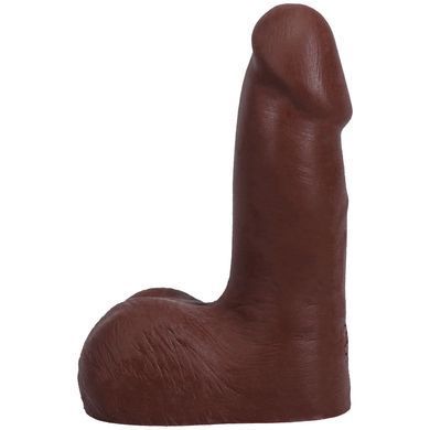 Фалоімітатор Doc Johnson The Realistic Cock ULTRASKYN - 5 Inch with Balls Chocolate SX4483 фото
