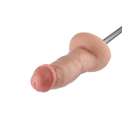 Гіперреалістичний силіконовий фалоімітатор для секс-машин Hismith Hyper Realistic Silicone Dildo, си SO6213 фото