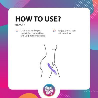 Вібратор Good Vibes Only - Flax Vibrating Dildo with G-Spot Stimulator SX3064 фото