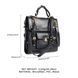 Сумка-трансформер для зберігання секс-іграшок LOCKINK Detachable JK Bag, чорна, ПВХ SX0862 фото 3