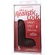 Фалоімітатор Doc Johnson The Realistic Cock ULTRASKYN - 5 Inch with Balls Chocolate SX4483 фото 9