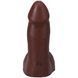 Фалоімітатор Doc Johnson The Realistic Cock ULTRASKYN - 5 Inch with Balls Chocolate SX4483 фото 3