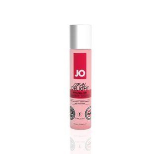 Гель для оральних пестощів System JO Oral Delight &mdash; Strawberry Sensation (30 мл), ефект холод-тепло SO1496 фото