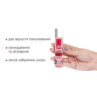 Гель для оральних пестощів System JO Oral Delight &mdash; Strawberry Sensation (30 мл), ефект холод-тепло SO1496 фото