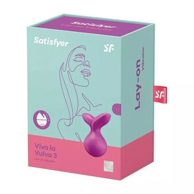 Вібратор Satisfyer Viva la Vulva 3 Violet SO7787 фото