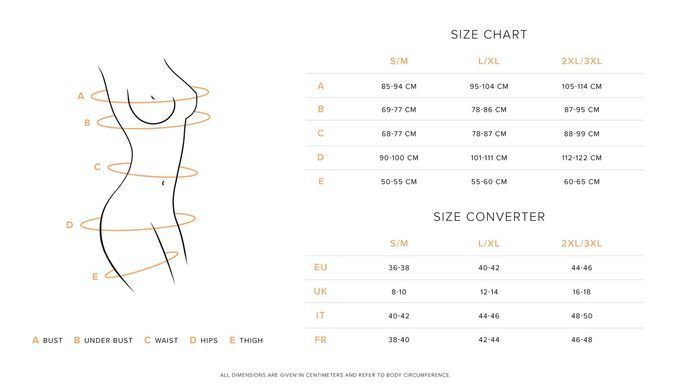 Боді Obsessive Euridia crotchless teddy XL/2XL SX3576 фото
