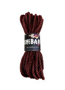 Джутова мотузка для шибарі Feral Feelings Shibari Rope, 8 м коричнева SX2516 фото