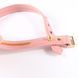 Нашийник з повідцем LOCKINK SEVANDA Love Heart Butterfly Leather Collar Set, рожевий, з бантом SX0864 фото 3