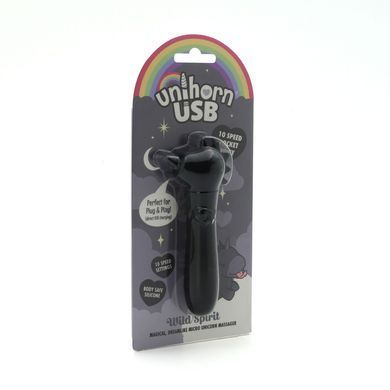 Вібратор-єдиноріжка Unihorn USB Bullet &ndash; Wild Spirit, віброкуля, USB-зарядка, 10 режимів SX2874 фото