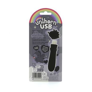 Вібратор-єдиноріжка Unihorn USB Bullet &ndash; Wild Spirit, віброкуля, USB-зарядка, 10 режимів SX2874 фото