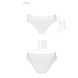 Трусики з прозорою вставкою Passion PS002 PANTIES white, size L SO4195 фото 5