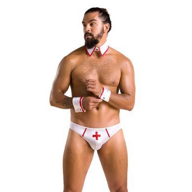 037 SET GREGORY white S/M - Passion SO7583 фото