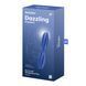 Двосторонній скляний дилдо Satisfyer Dazzling Crystal 2 Blue SX3551 фото 5