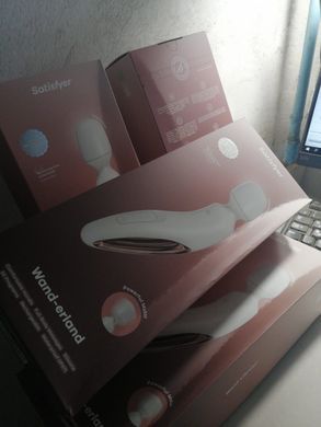Вібромасажер Satisfyer Wand-erland (White/Rosegold) (м'ята упаковка!!!) SX2697-R фото