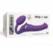 Безремінний страпон з вібрацією Strap-On-Me Vibrating Violet M, діаметр 3,3см, пульт ДК, регульовани SO3825 фото 4