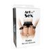 Шкіряний пояс з наручниками Art of Sex &ndash; Kasta XS-M, чорний SO8296 фото 3