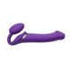 Безремінний страпон з вібрацією Strap-On-Me Vibrating Violet L, діам. 3,7см, пульт ДК, регульований SO3826 фото 5