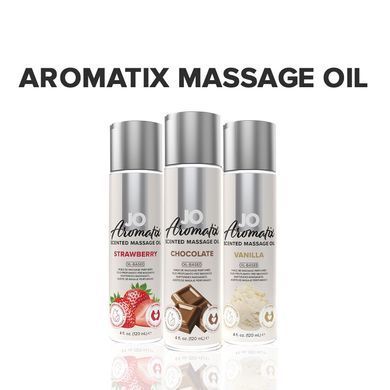 Натуральна масажна олія System JO Aromatix &mdash; Massage Oil &mdash; Chocolate 120 мл SO6767 фото