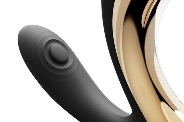 Вібратор-пульсатор з вакуумною насадкою Zalo &ndash; Talis G-Spot PulseWave Vibrator Obsidian Black SX0713 фото